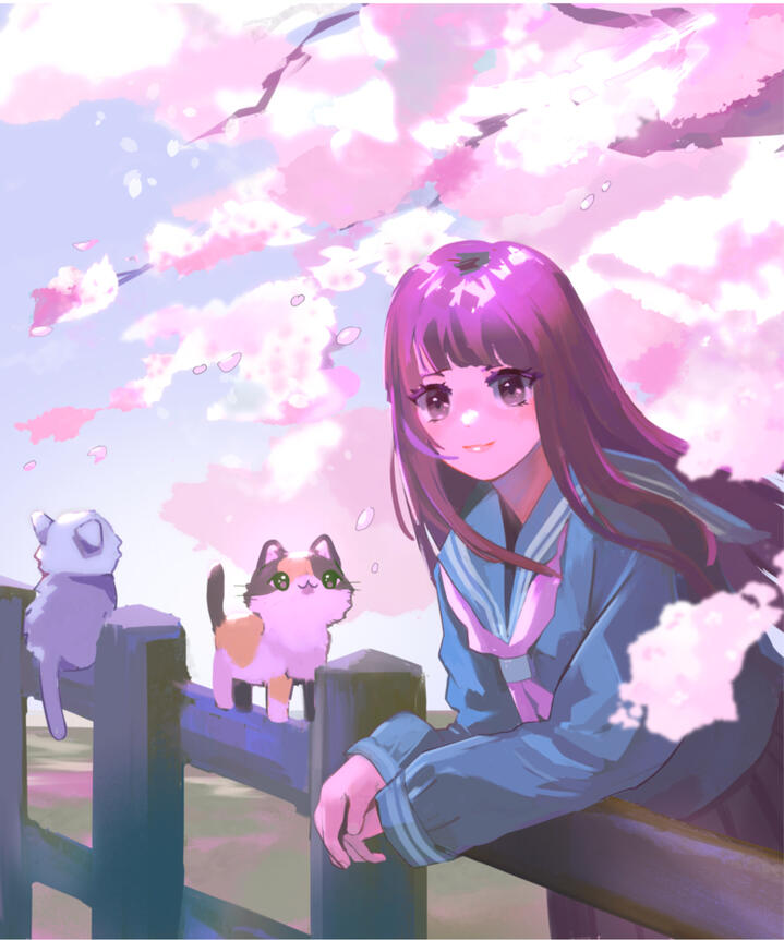 Cherry Kitty Enamel Pin