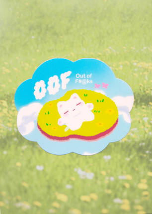 OOF Sticker