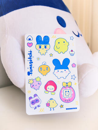 Tamagotchi Sticker Sheet