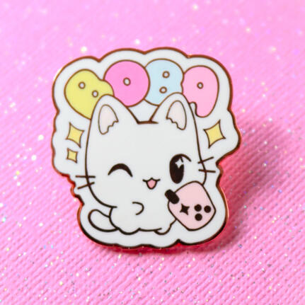 BOBA Enamel Pin